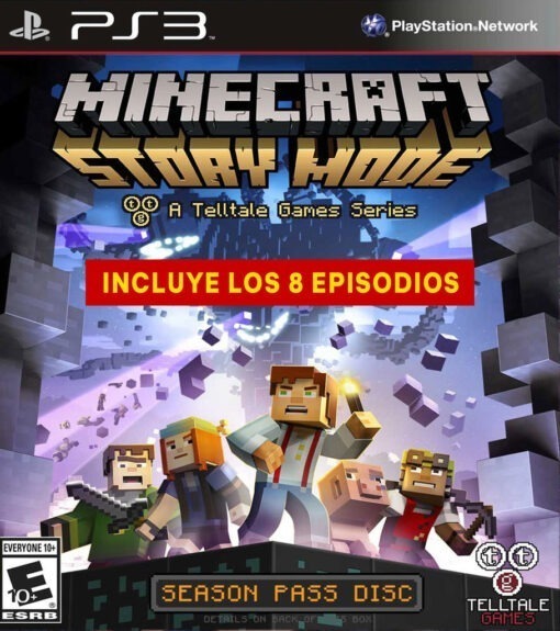 minecraft story mode ps3