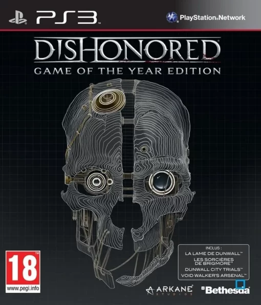 dishonored game of the year ps3