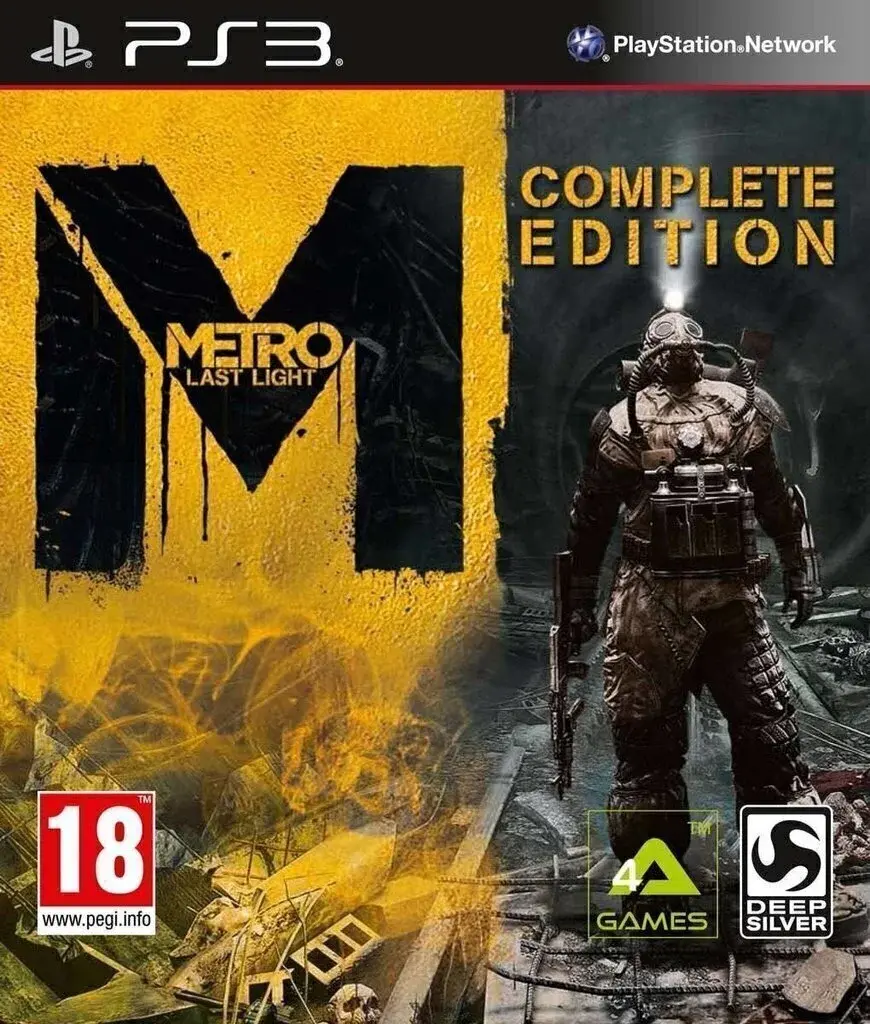 Metro Last Light Complete Edition PS3 - Fusion Games