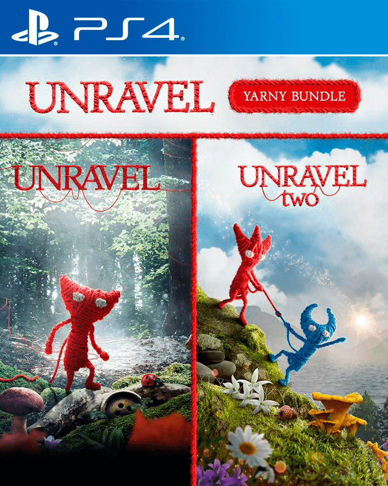Unravel y Unravel 2 PS4 - Fusion Games