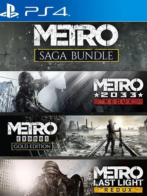 Metro Saga Bundle PS4 - Fusion Games