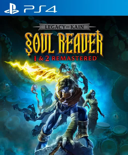 Legacy of Kain Soul Reaver 1&2 Remastered Ps4