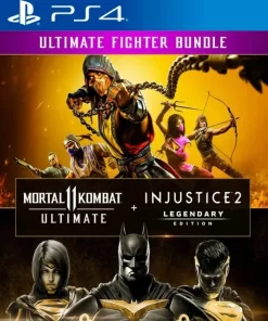 mortal kombat 11 ultimate y injustice 2 ps4