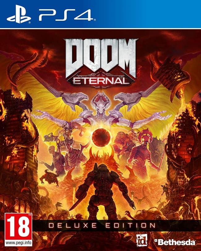 doom eternal deluxe edition ps4